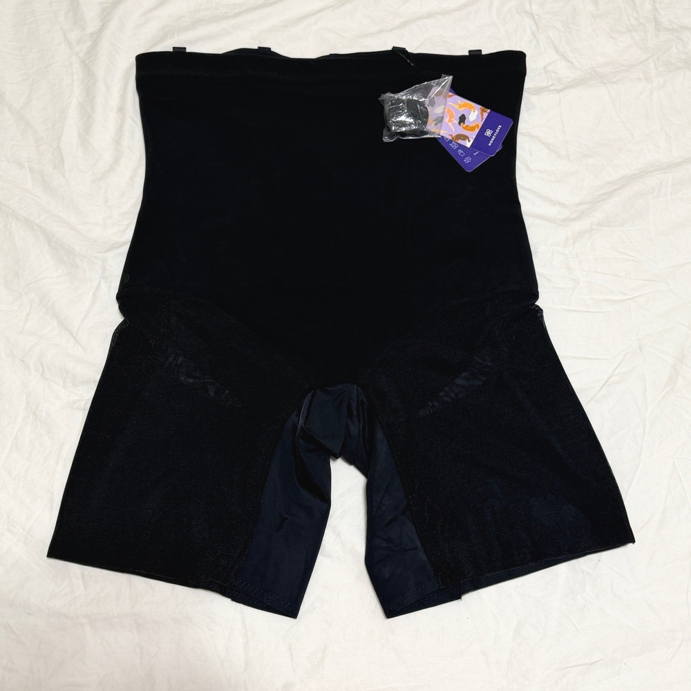 Honeylove SuperPower Shorts‎ Shapewear Black 3X Tummy Control Slimming- NEW